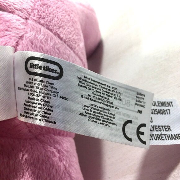 Little Tikes Interactive Plush Pink Elephant Talking Seven Different Talk Button - Picture 7 of 10